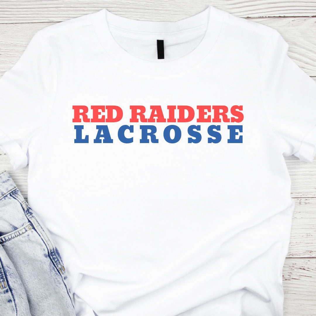 Red Raiders Lacrosse-White