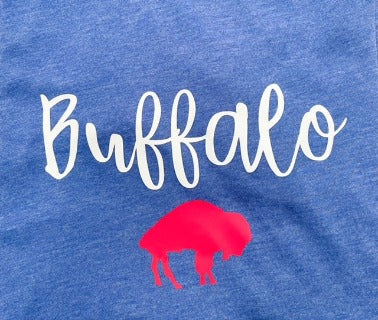 Buffalo T- Blue